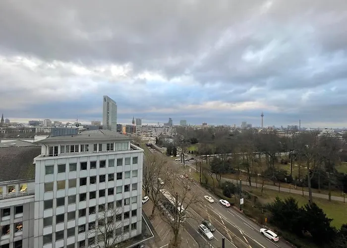 Kaiserloft Skylineblick Messe & * Dusseldorf